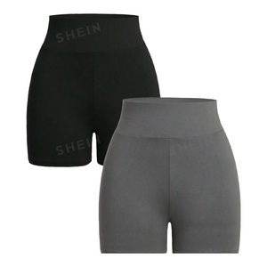 COPY - NEW SHEIN CURVE Women’s Polyester Stretch Fit Shorts.